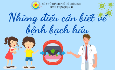(HCDC) Những điều cần biết về bệnh bạch hầu